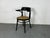 1930s Bentwood Mod 233 Black Desk Chair with Rattan Seat from Thonet, 1930s For Sale - Image 5 of 13
