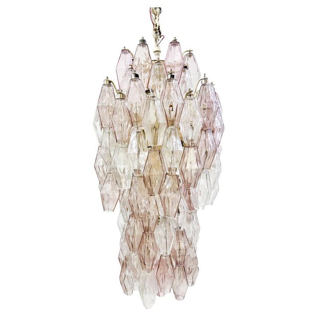 Mid-Century Modern Murano Glass Chandelier by Carlo Scarpa for Venini, 1960 For Sale - Image 8 of 8