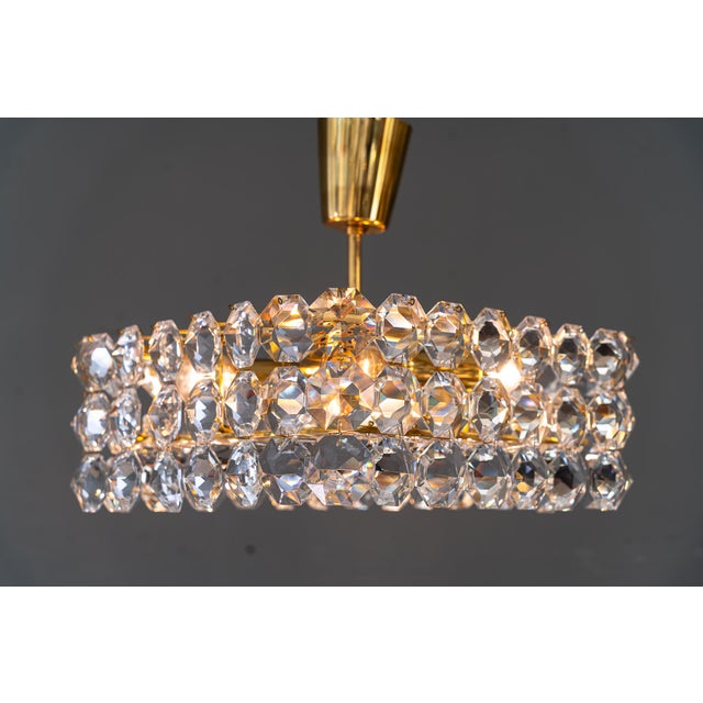 Chandelier from Bakalowits, Vienna, Austria, 1950s For Sale - Image 16 of 18