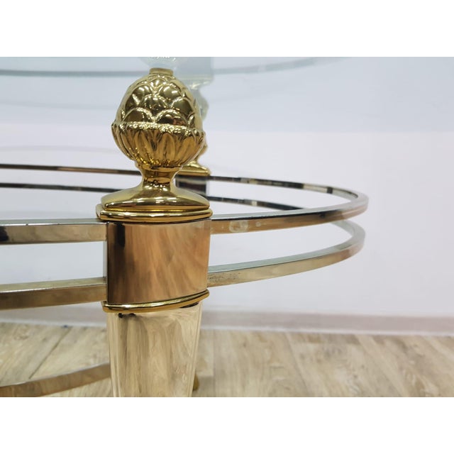 Vintage Italian Coffee Table by Luigi Della Maddalena, Italy, 1970s For Sale - Image 5 of 11