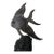 Mid-Century Modern 1960s Bronze Fish Sculpture For Sale