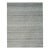 9x12 Louie Harlow Gray Solid Open Field Modern Handmade Wool Carpet Rug For Sale