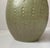 1960s Ovoid Ceramic Vase in Green Glaze, 1960s For Sale - Image 5 of 9