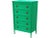 Traditional 1960s Finished 5 Drawer Vintage Tallboy For Sale - Image 3 of 3