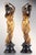 Bronze and Marble Sculptures, Set of 2 For Sale - Image 6 of 7