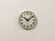 Wall clock produced by TN Telefonbau und Normalzeit in Germany during the 1960s. It features a grey bakelite frame, a...