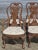 Traditional Late 20th Century Share Set of 6 Baker Stately Homes Burl Walnut Dining Chairs Claw & Ball Feet George I For Sale - Image 3 of 16