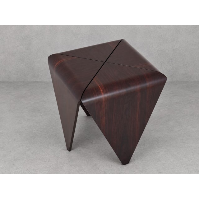 Rosewood Side Table from Jorge Zalszupin For Sale - Image 5 of 13