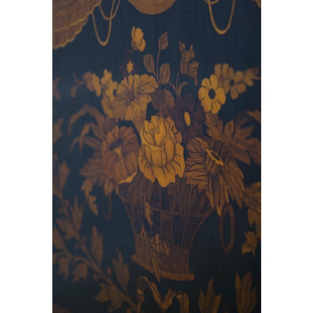 Pair of Inlaid Neoclassical Mahogany Single Beds For Sale - Image 14 of 17