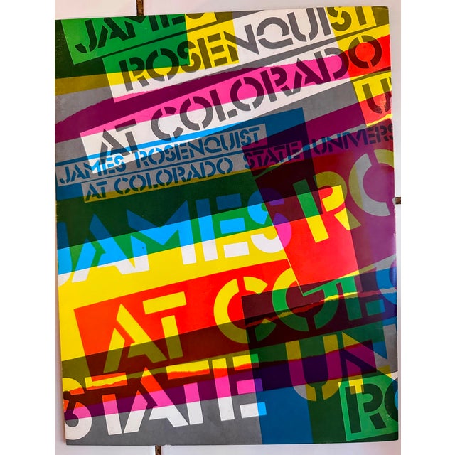 1982 Original Signed James Rosenquist Velum Print and Exhibition Catalog For Sale - Image 12 of 12