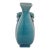 Vintage Chinese Turquoise Ceramic Vase For Sale