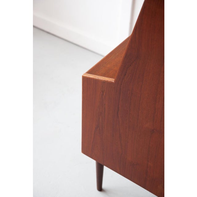 1960s Danish Bureau in Teak, 1960s For Sale - Image 5 of 6