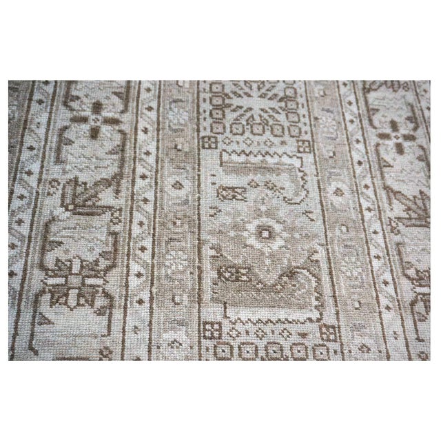 Antique Persian Tabriz Wool 13x18 Gray & Ivory Handmade Oversized Area Rug #1142928 For Sale - Image 12 of 16