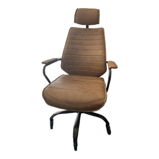 Sutton Executive Chair With Genuine Leather For Sale