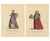 European School, Italian Noblewomen Costume from Naples, 1749, Paper Engraving For Sale - Image 10 of 10