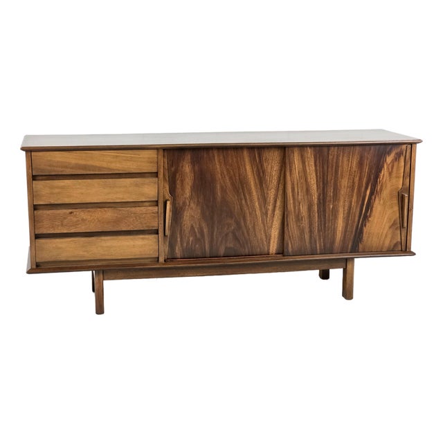 1950s Danish Modern Credenza in the Manner of Gunni Omann For Sale