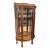 Late 20th Century China Cabinet With Claw Feet For Sale
