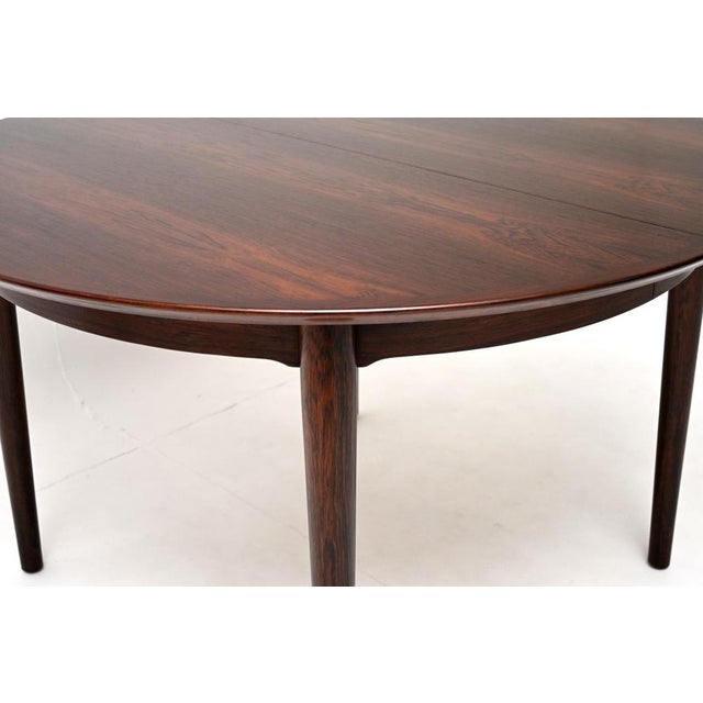 Vintage Danish Extending Dining Table by Arne Vodder for Sibast, 1960s For Sale - Image 10 of 12