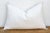 Frost Star White Lumbar Moroccan Silk Pillow For Sale In Los Angeles - Image 6 of 7