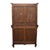 Wood Continental Gothic Carved Oak & Stained Leaded Glass Court Cupboard C1900 For Sale - Image 7 of 17