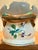 White Tiffany and Co. Floral Hand-Painted Centerpiece Bowl or Jardiniere For Sale - Image 8 of 11