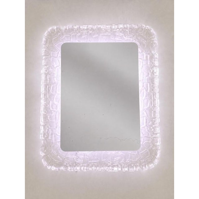 Large Six-Light Acrylic Wall Mirror from Erco, Germany, 1970s For Sale - Image 18 of 18