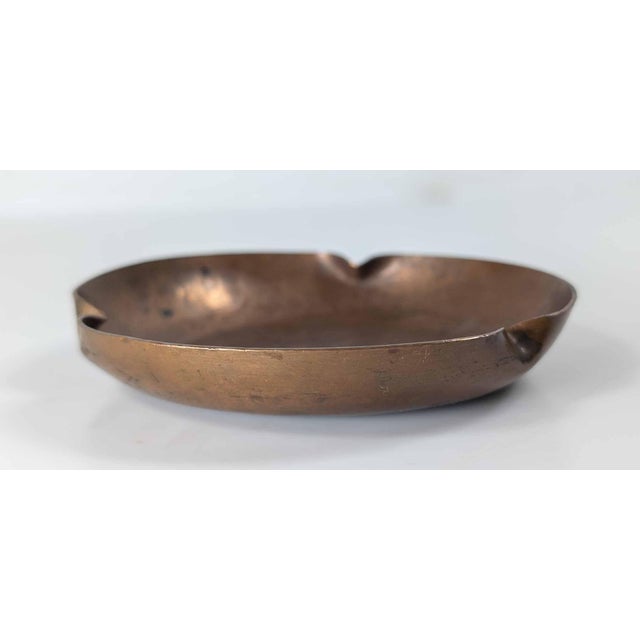 Roycroft Early 20th Century American Arts & Crafts Copper Ashtray Catchall by Roycroft For Sale - Image 4 of 8