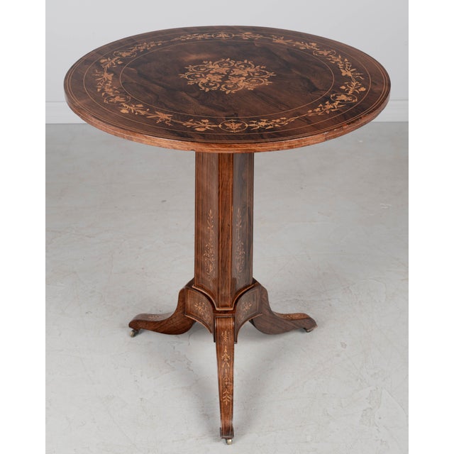 French Restauration Style Tilt-Top Guéridon or Center Table For Sale - Image 4 of 9