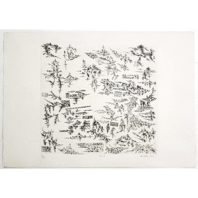 Riccardo Licata XXIV, 1954 Rare etching Signed, numbered and titled by the artist Edition of 24 copies (11/24) Board: 35 x...