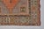 Textile 1950s Low Pile Distressed Wool Rug, Authentic Turkish Accent Rug For Sale - Image 7 of 10
