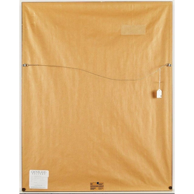 Folk Art Mary Ingebrand-Pohlad, Mixed Media Modernist Painting Collage Nantucket Whirligig Americana Folk Art, c.1990's For Sale - Image 3 of 11