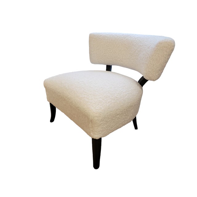 One Slipper Chair in the Style of Billy Haines For Sale - Image 13 of 18
