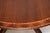 Wood Large Antique Inlaid Circular Dining Table, 1950s For Sale - Image 7 of 12