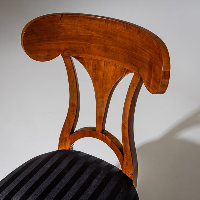 Biedermeier Shovel-Back Chairs, 1820, Set of 6 For Sale - Image 9 of 10