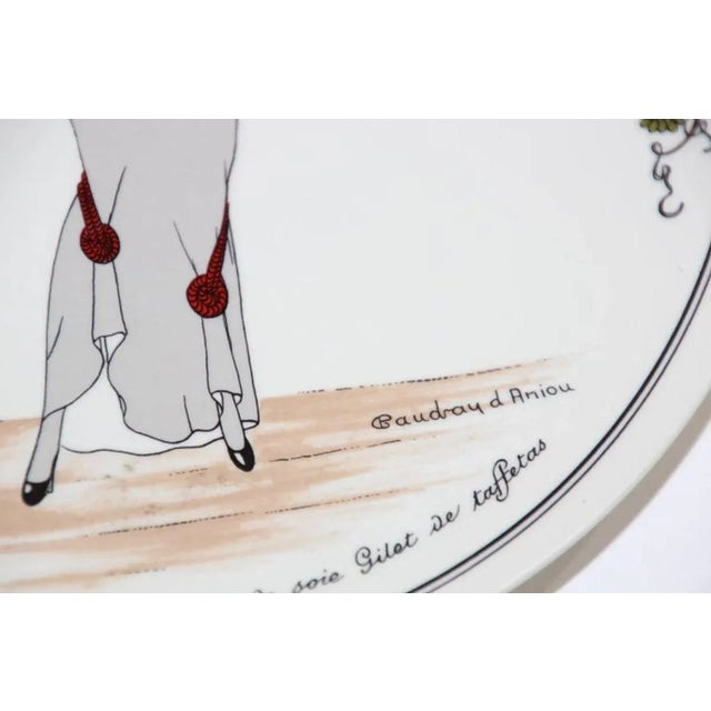 Art Deco Design Porcelain Plate Collectible Villeroy and Boch For Sale - Image 9 of 13