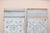 1900 - 1909 Pair of Antique Architectural Salvage Sky Blue Plinth Blocks For Sale - Image 5 of 9