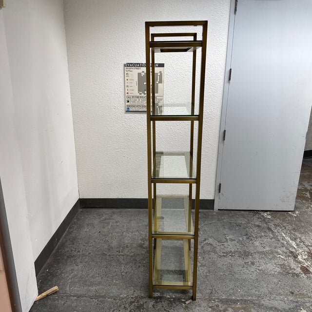 Crate & Barrel Mark Daniel for Crate & Barrel Pilsen Shelves For Sale - Image 4 of 12