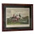 Antique 19th C. Framed Fox Hunting Print – J. F. Herring Sr., “The Run” Reproduction For Sale