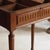 Brown Louis XVI Style Side Table with Mirror and Compartments in Oak, 1900 For Sale - Image 8 of 18