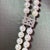 Diamond Akoya Pearl 2-Strand Necklace 18k Gold Certified For Sale - Image 9 of 11