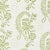 Sample - Schumacher Millicent Fabric in Leaf For Sale
