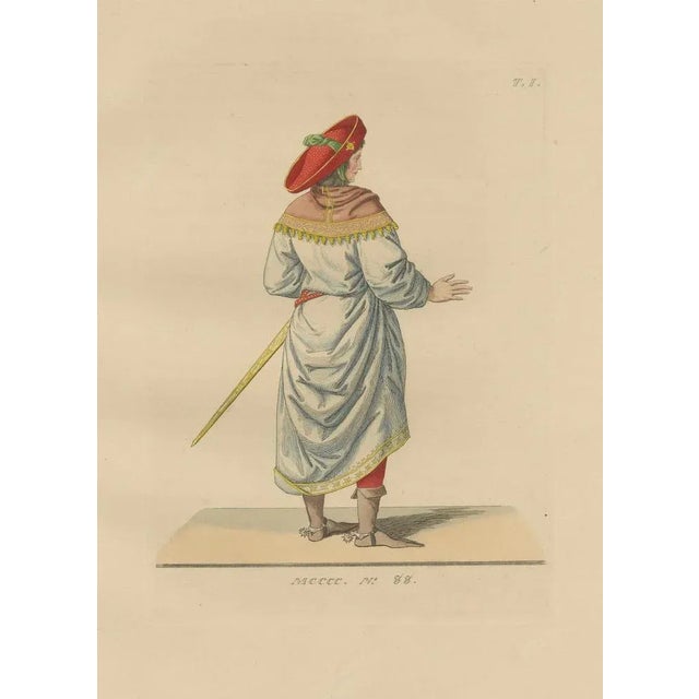 Renaissance Courtier, 1845, Paper For Sale - Image 6 of 10
