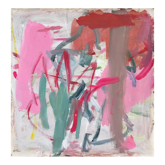 Contemporary Abstract Acrylic on Canvas "Calendar 3" by Macha Poynder For Sale