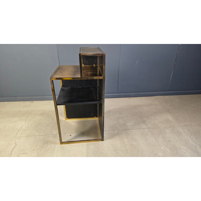 Vintage Brass Bar Counter from Belgochrom, 1970s For Sale - Image 11 of 17