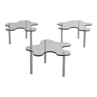 1980s Postmodern Puzzle Coffee Table After Alessandro Mendini For Sale