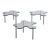 1980s Postmodern Puzzle Coffee Table After Alessandro Mendini For Sale