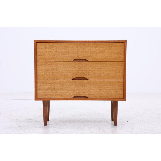 Mid-Century Modern Teak Chest of Drawers, 1960s For Sale - Image 3 of 12