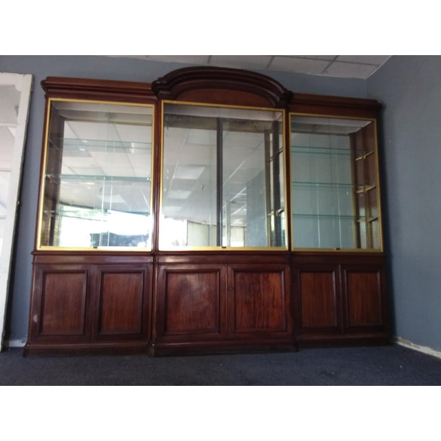 Antique Rosewood Display Case For Sale - Image 11 of 11