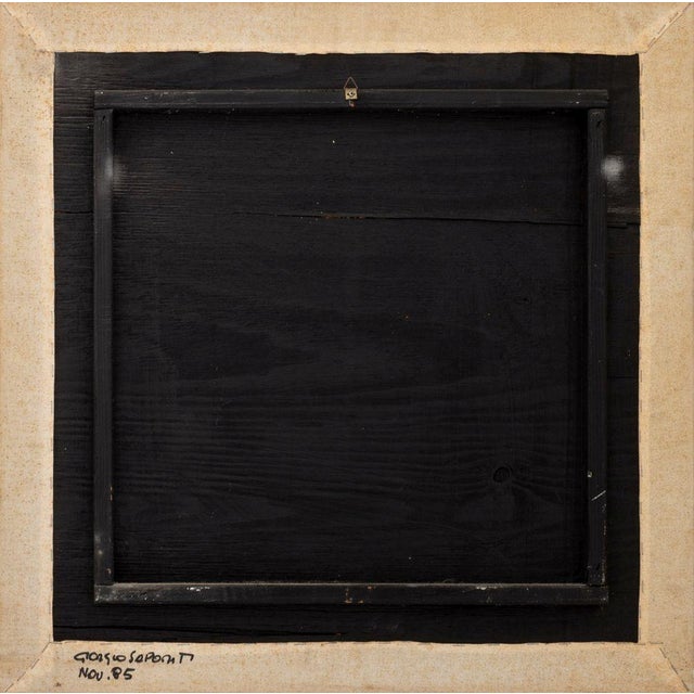 1980s Giorgio Saporiti X Missoni Framed Textiles, 2 For Sale - Image 5 of 12
