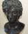 Grand Tour Grand Tour Style Patinated Bronze Benevento Head Bust on Giallo Siena Marble Base For Sale - Image 3 of 7
